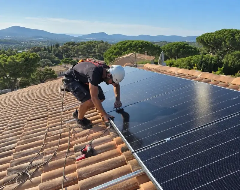 Installateur panneaux solaires Les Gonds — pose photovoltaïque sur toiture